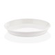 Smooth vegan prezentációstál 25 cm, fehér