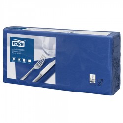 Szalvéta TORK Lunch 1/4 2 rétegű 33x33 cm (#200) /sötétkék/
