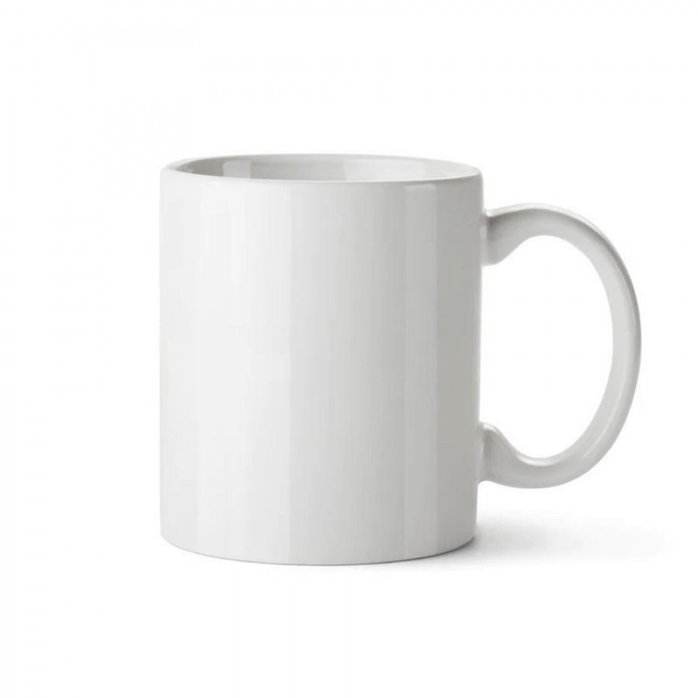 Bögre, fehér porcelán, 360 ml