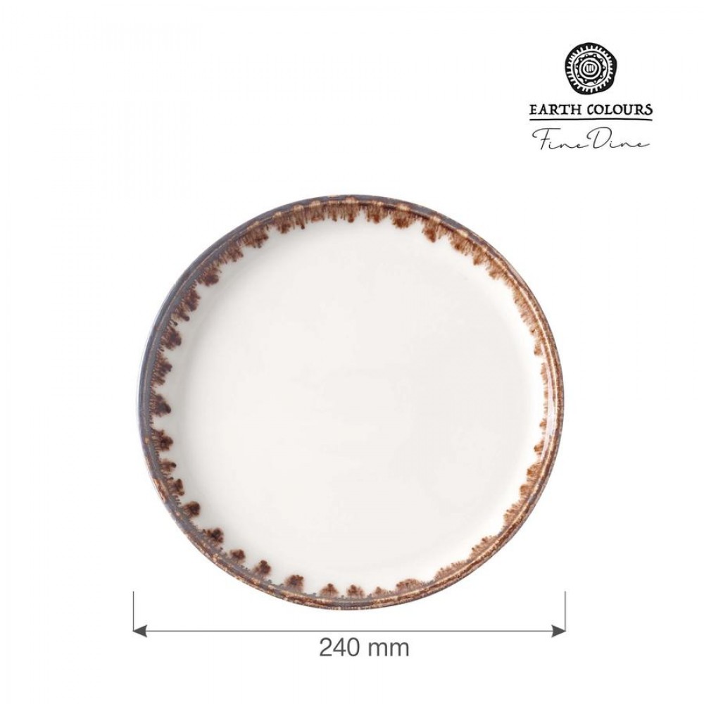 Vanilla lapostányér 24 cm