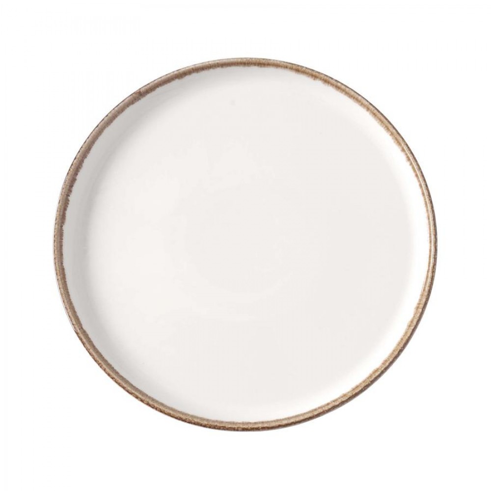 Vanilla vegan lapostányér 27 cm