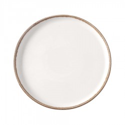 Vanilla vegan lapostányér 27 cm