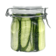 Gourmet csatos befőttesüveg, tömítéssel, 750 ml