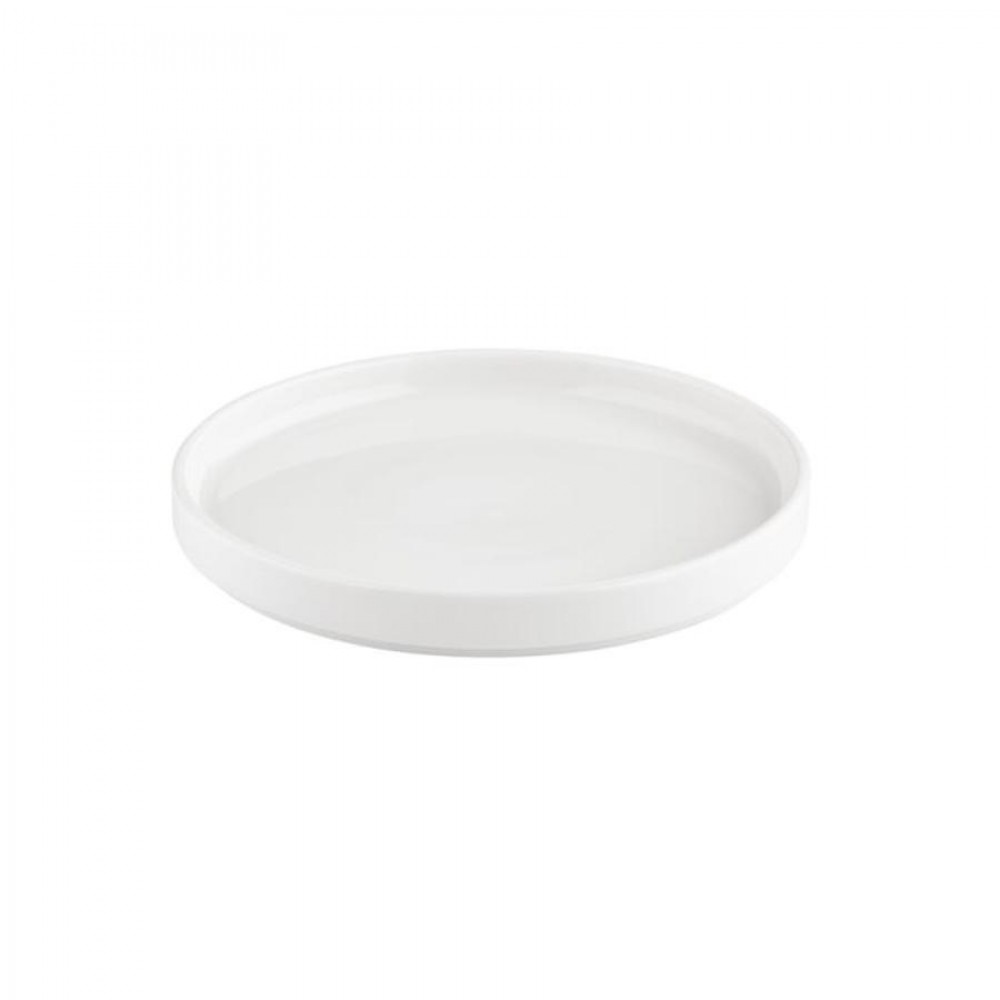 Helix fehérszínű vegan couvert tányér 16 cm