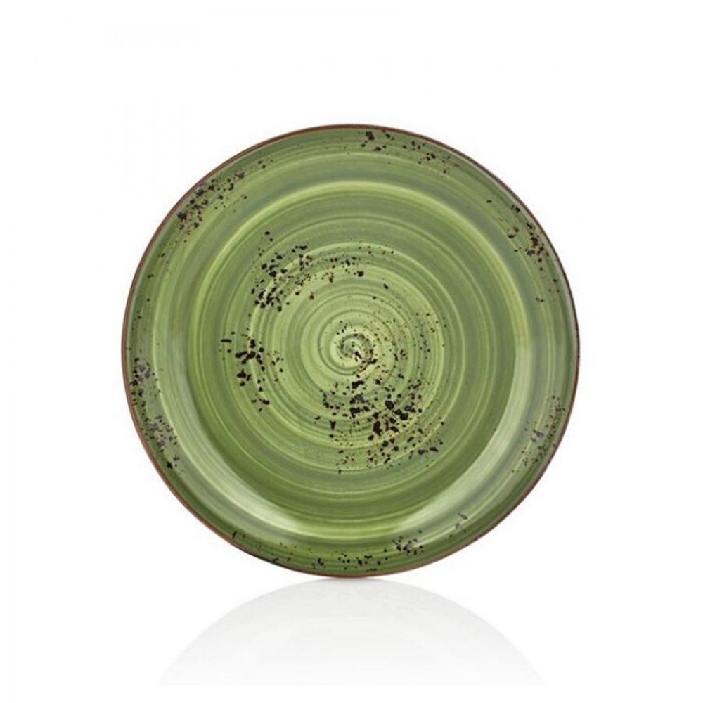 Green Harmony lapos couvert tányér 17 cm