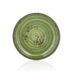 Green Harmony lapos couvert tányér 17 cm