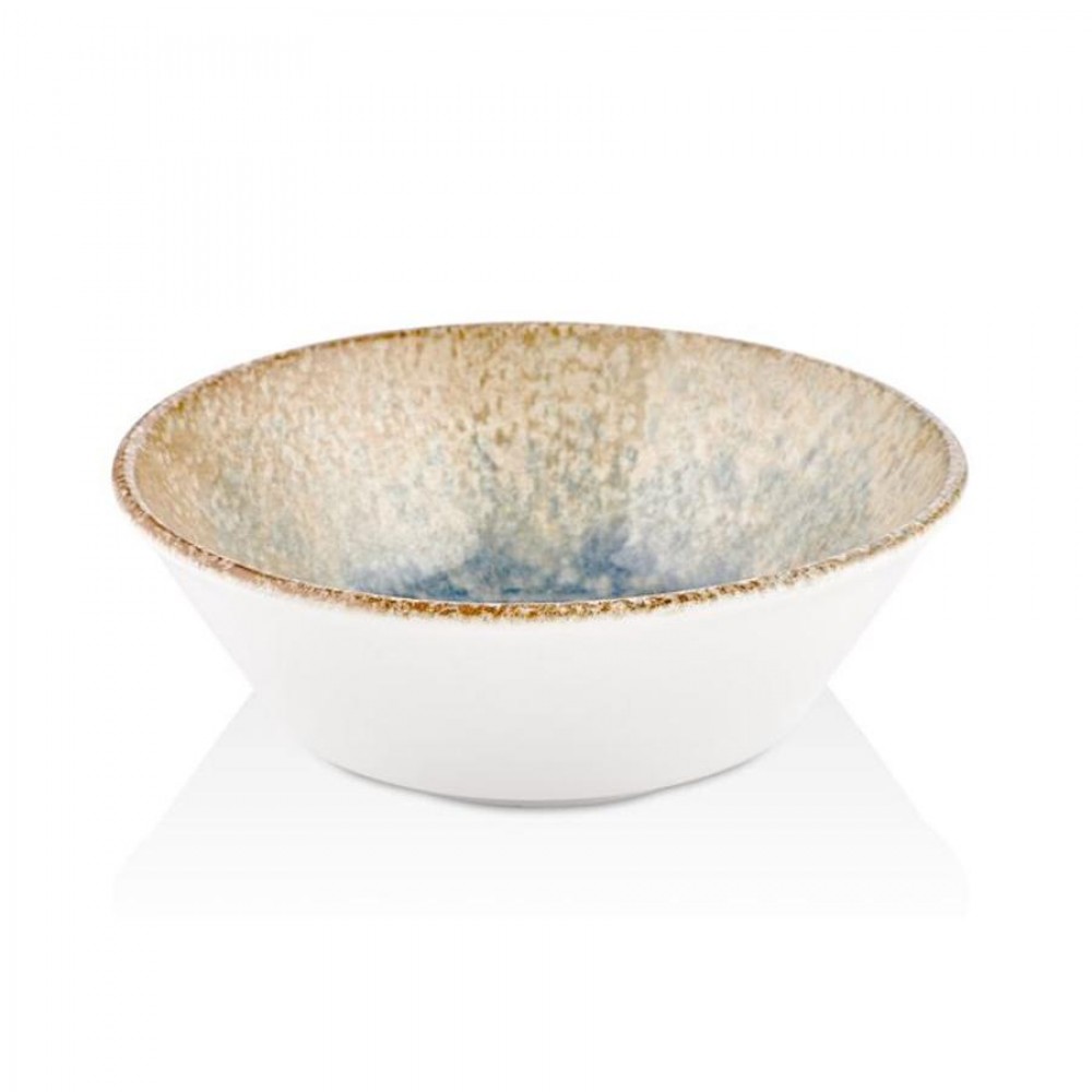 Smooth vegan mélytálka 20 cm, sárga - kék