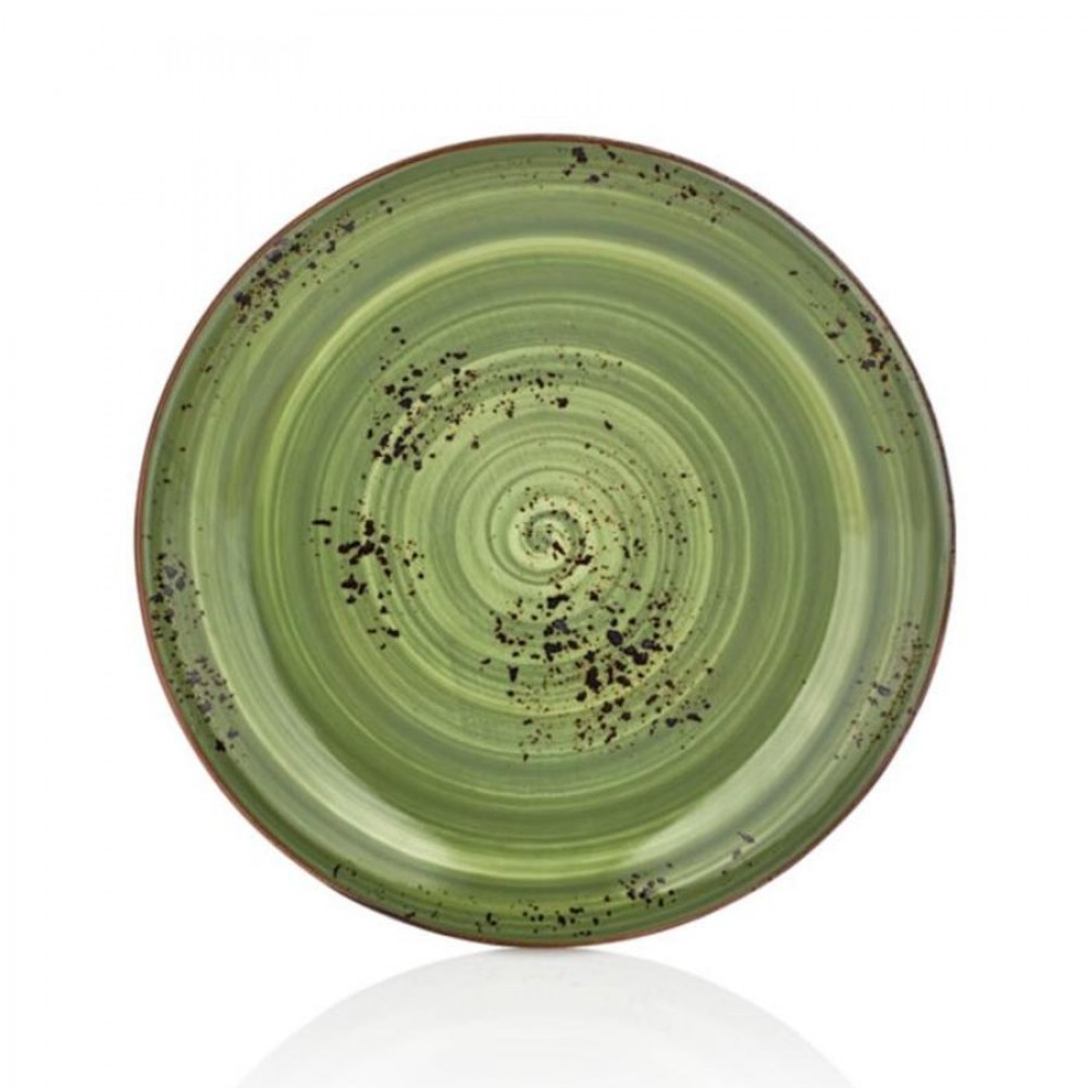 Green Harmony lapos desszerttányér 19 cm