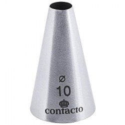 Csővég sima 10 mm