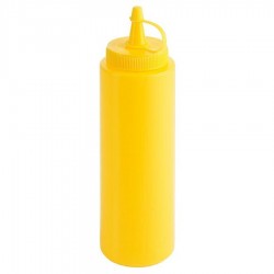 ABM szószospalack 0,25 L sárga