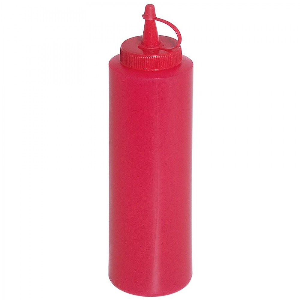 ABM szószospalack 0,35 L piros