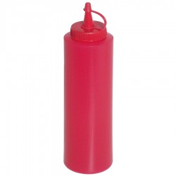 ABM szószospalack 0,35 L piros