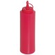 ABM szószospalack 0,35 L piros