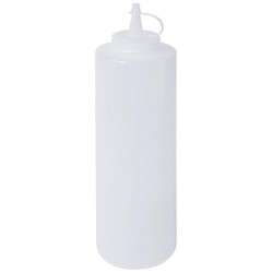 ABM szószospalack 0,7 L áttetsző