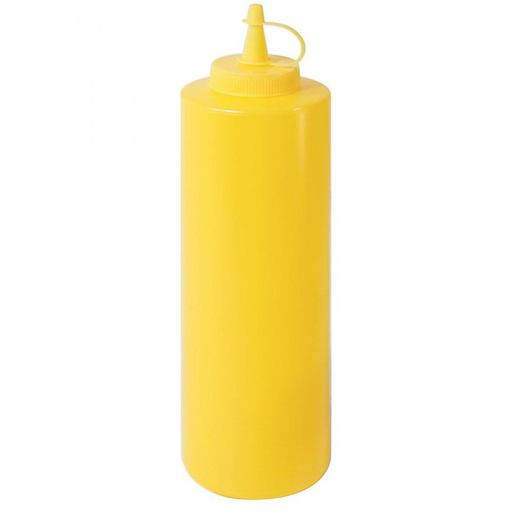 ABM szószospalack 0,7 L sárga