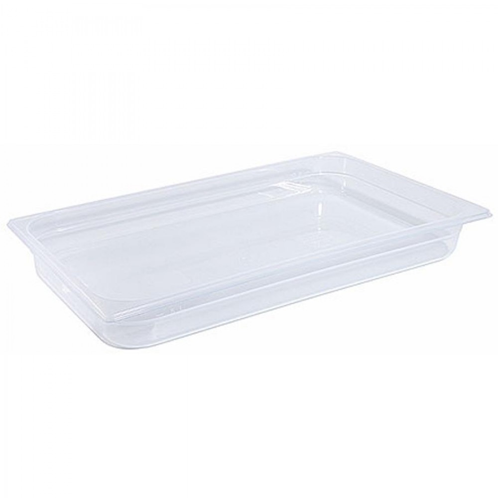 GN 1/1-es edény polipropilénből 65 mm mély, 8,5 L
