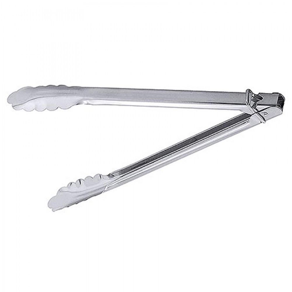 Kagylófejű csipesz, rögzítő csúszkával 30 cm