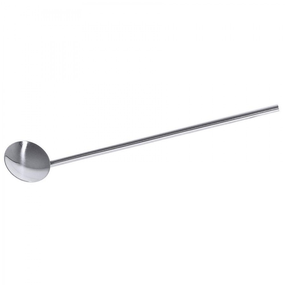Koktélkanál 19 cm, cső nyéllel