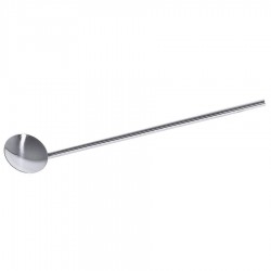 Koktélkanál 19 cm, cső nyéllel
