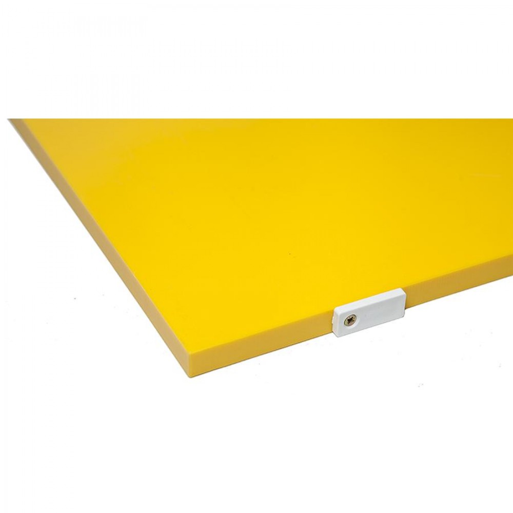 Vágólap * sárga * 40 x 25 x 1,5 cm * ütköző fülekkel