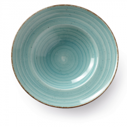 Türkiz pasta tányér 26 cm