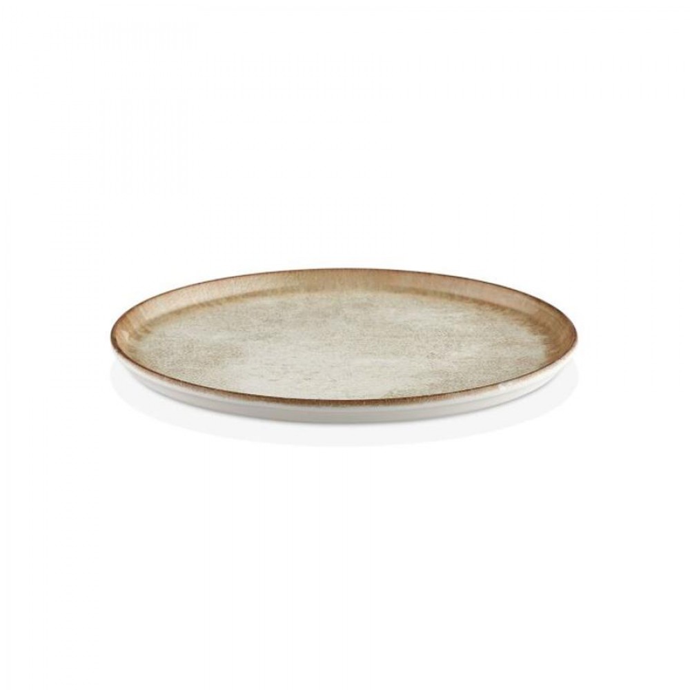 Smooth vegan couvert tányér 16 cm, sárga