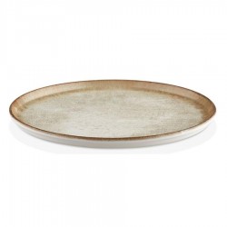 Smooth vegan Svájci tányér 28 cm, sárga