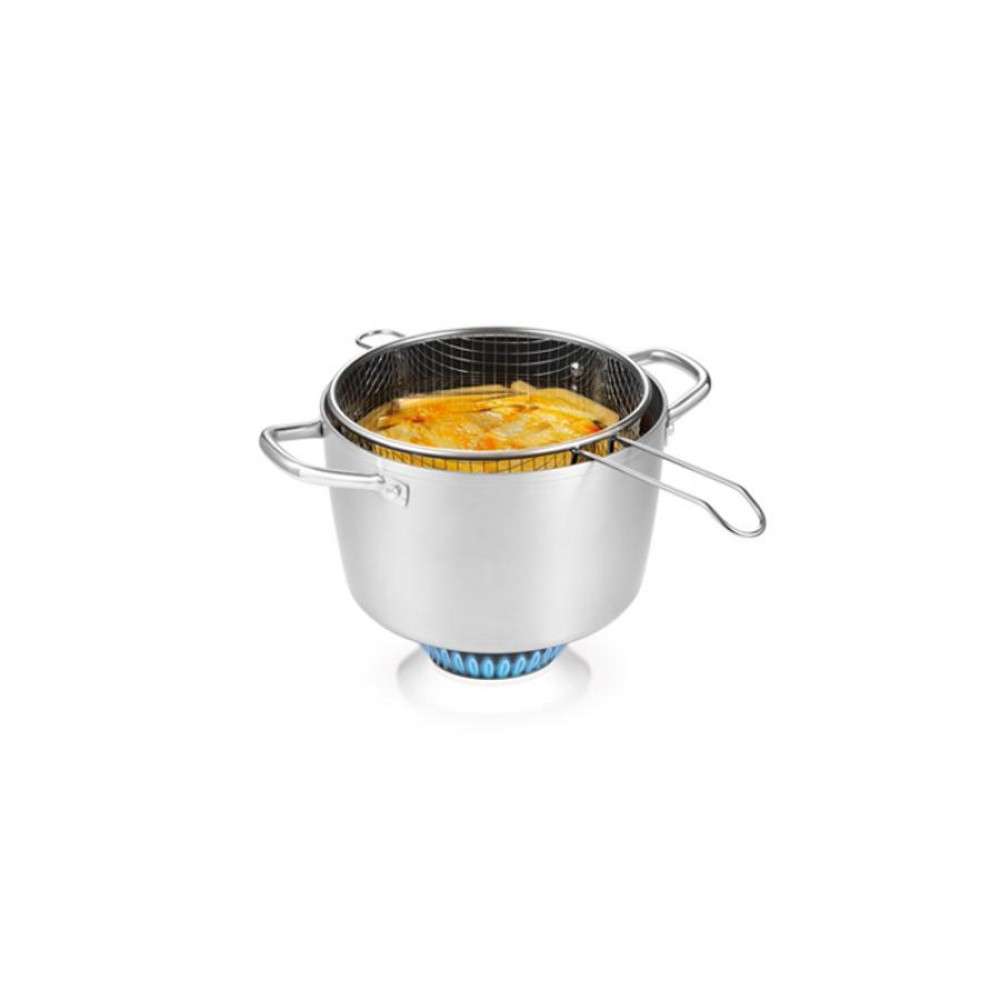 GrandCHEF Fritőz kosár o 23 cm