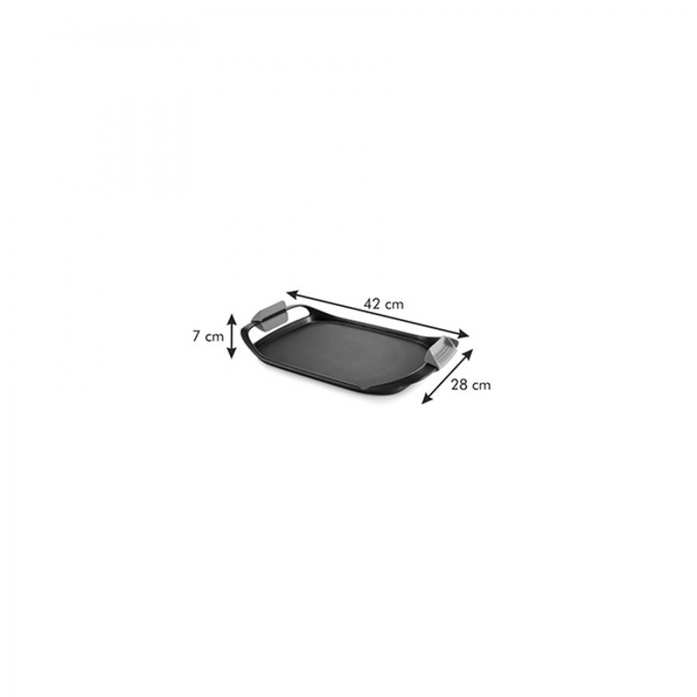 SmartCLICK sima grill serpenyő 42 x 28cm