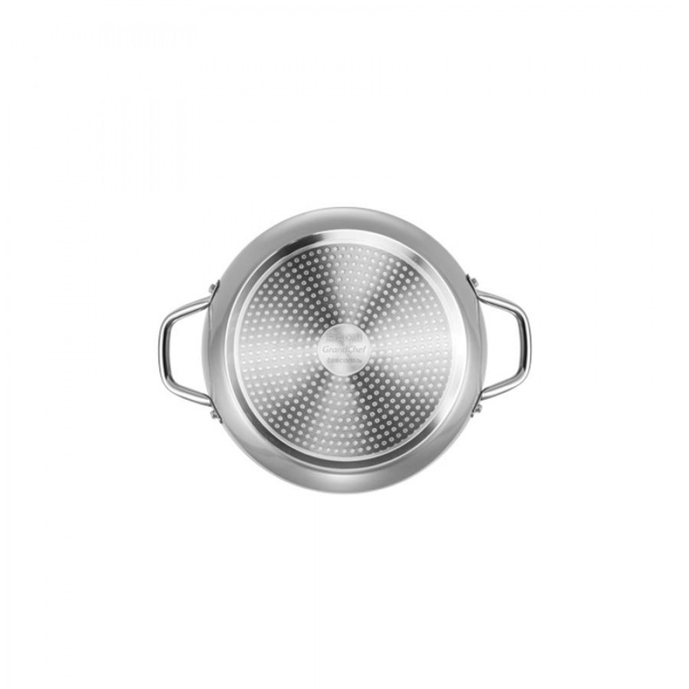 GrandCHEF Mély serpenyő o 28 cm, kétfülű