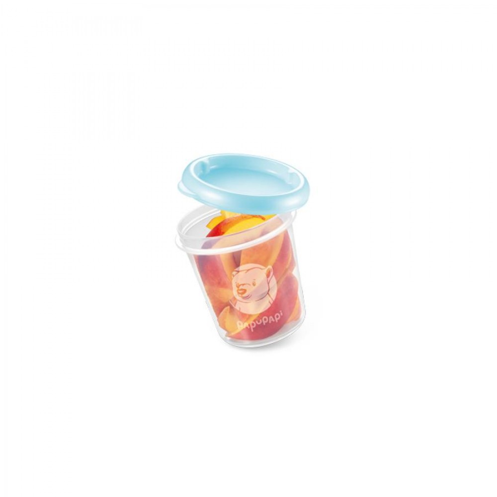 PAPU PAPI ételt.doboz, 200 ml, 2 db, kék
