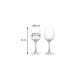 UNO VINO Vista Borospohár 350 ml,2db
