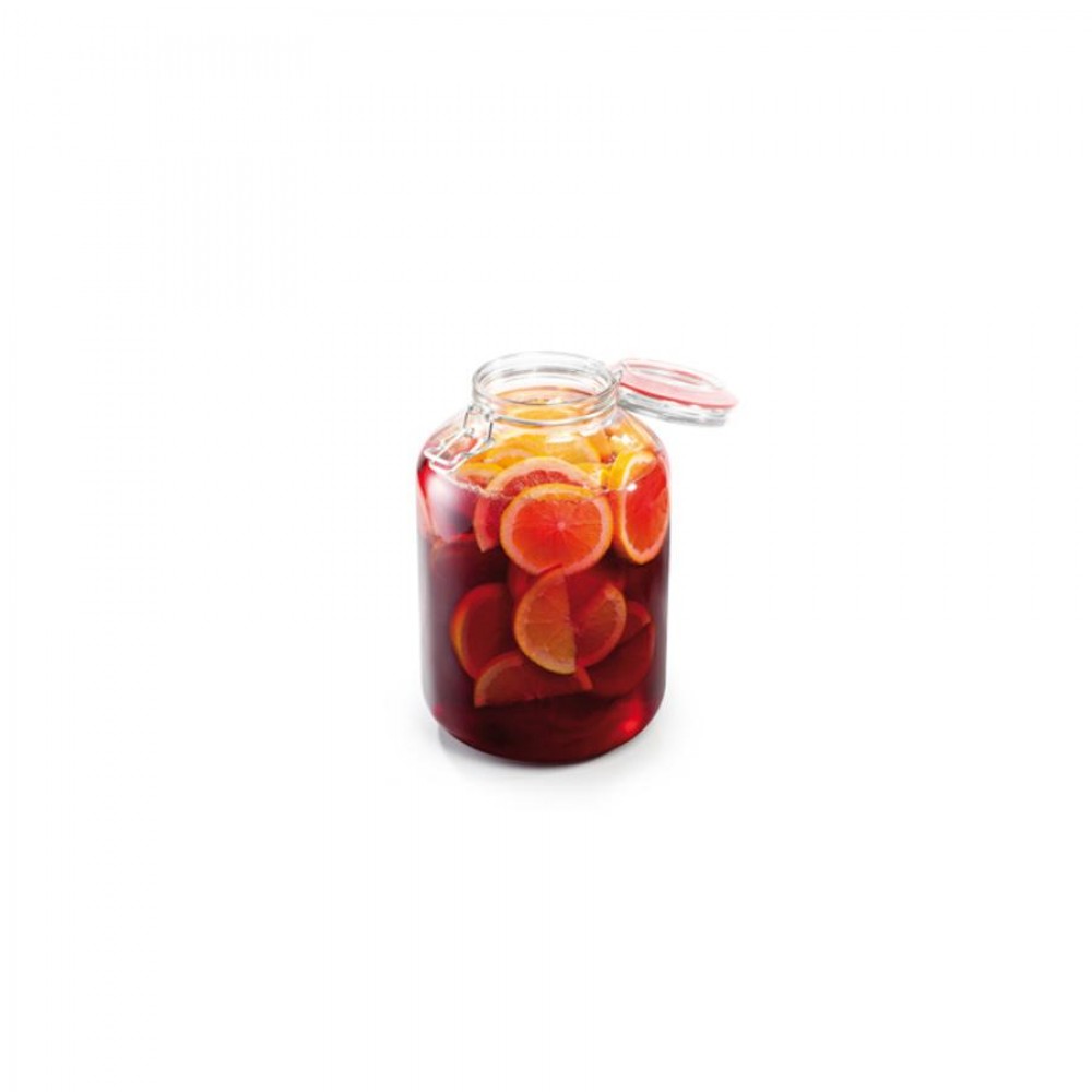 DELLA CASA csatos befőttes üveg,5000ml,