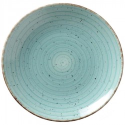 Türkiz Svájci tányér 30 cm