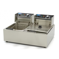 Fritőz 2 x 6L 