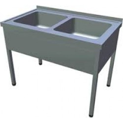 2 MEDENCÉS MOSOGATÓ 40×40 MEDENCEMÉRET ECO
