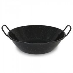 Paella serpenyő zománcozott 30 cm