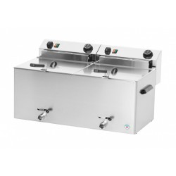 RM GASTRO 2x11 LITERES ASZTALI ELEKTROMOS OLAJSÜTŐ