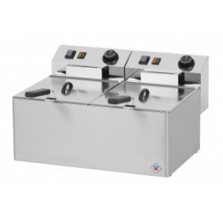 RM GASTRO 2x8 LITERES ASZTALI ELEKTROMOS OLAJSÜTŐ