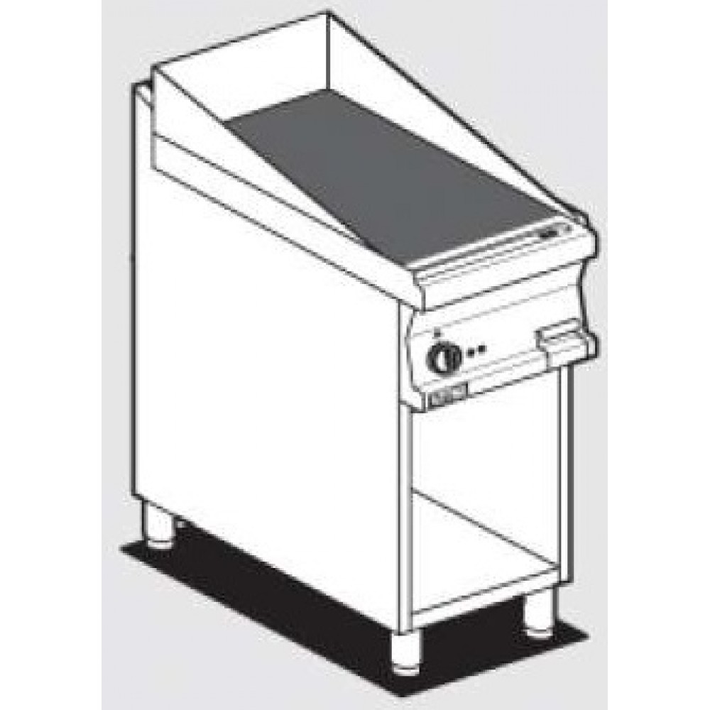 LOTUS 70' ELEKTROMOS 40 CM ROSTSÜTŐ - KERÁMIA SÜTŐFELÜLET, SEMLE