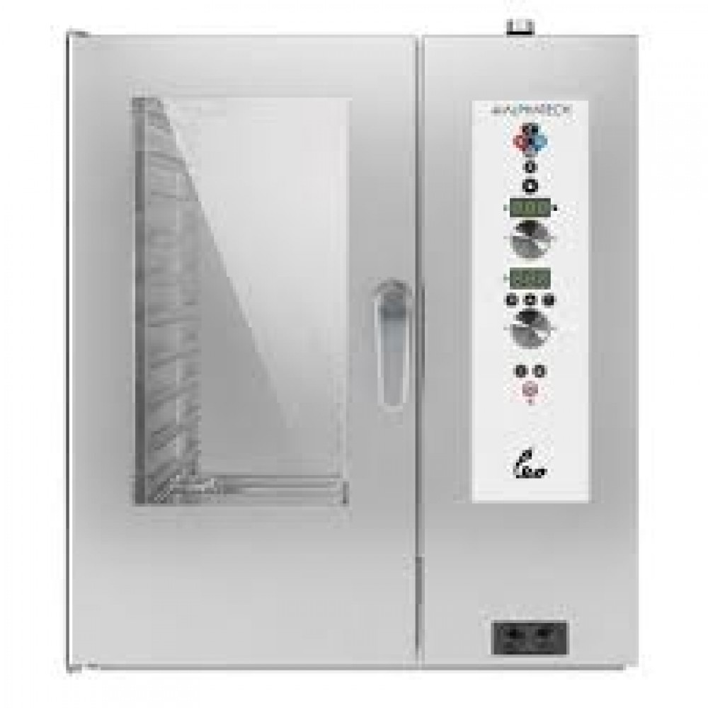 ALPHATECH LEO 10 TÁLCÁS KOMBISÜTŐ, AUTOMATA MOSÓRENDSZER