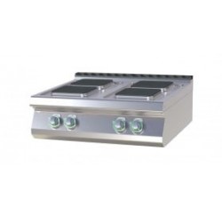 RM GASTRO ELEKTROMOS ASZTALI TŰZHELY 4 DB SZÖGLETES FŐZŐLAPPAL