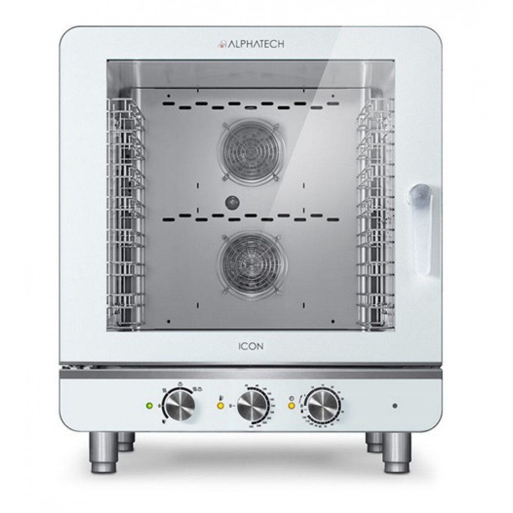 ALPHATECH ICON 7 TÁLCÁS KOMBISÜTŐ, MANUÁLIS VEZÉRLÉS