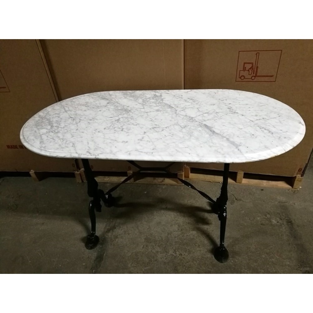 Márványasztal peremes (dupla)  (120 cm x 65 cm x 75 cm)