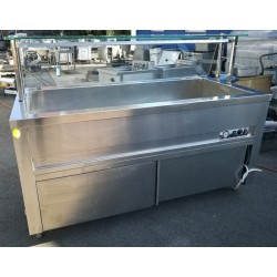 4x GN1/1-es melegentartó pult