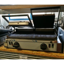 Kontakt grill (asztali, dupla, bordás)