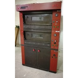 MORETTI FORNI 2 AKNÁS GÁZÜZEMŰ PIZZAKEMENCE /80,5×147/