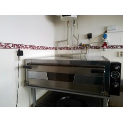1 aknás pizza kemence (91x93x30)