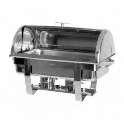 GN 1/1-es Chafing, átlátszó roll top fedővel